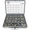 Boltsandnuts.Com Inch Stainless Steel Serrated Hex Flange Bolts & Lock Nuts Assortment - 371 PCS Assortment Kit #167 - alternate 1